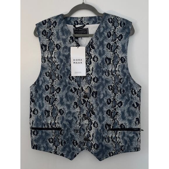 Vintage 90s NWT GIANNI VERSACE Vest Mens - Picture 1 of 5